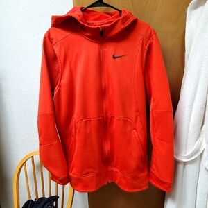 Nike Red Hooded Jacket